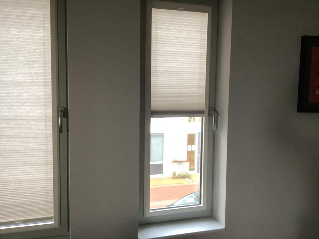 9 Veneta lamellen op maat gemaakt, Ophalen, Gebruikt, Beige