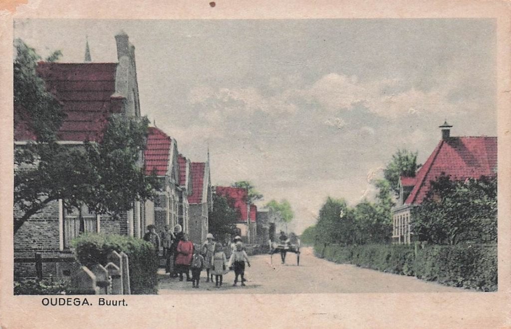 703-400-025 Oudega Buurt, Verzenden, Voor 1920, Friesland