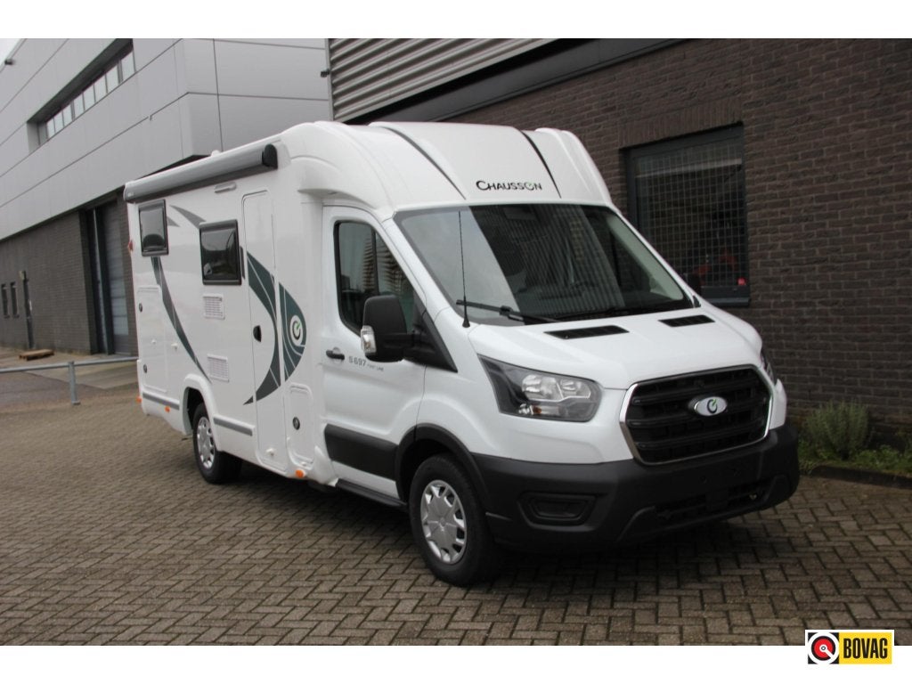 Chausson 697 S, Caravans en Kamperen, Campers, Ringverwarming, Ford, Tot en met 3, Luifel