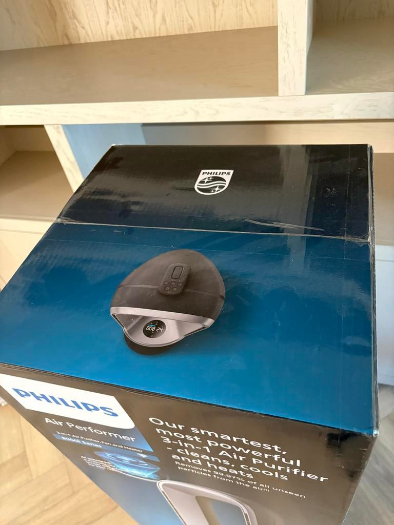 Philips Air Performer 8000 Series 3-in-1 Luchtreiniger, Verzenden, Ventilator met afstandsbediening, Nieuw, Torenventilator