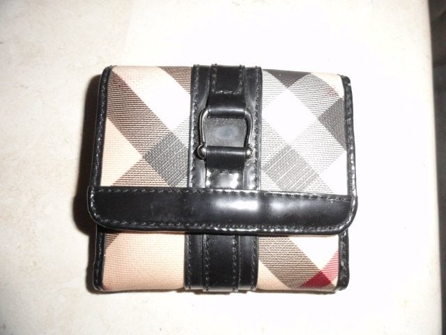 Burberry portemonnee, Verzenden, Zo goed als nieuw, Beige, Overige merken