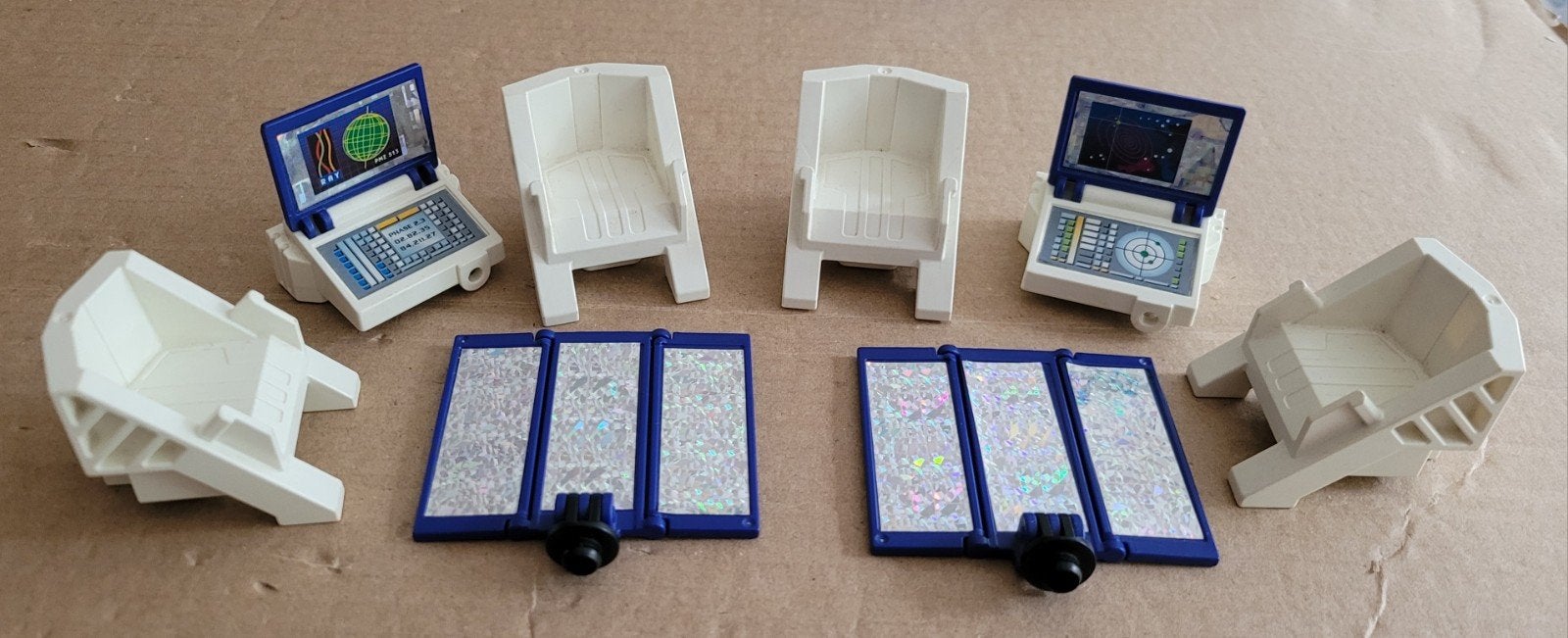 playmobil stoelen en computers uit 3079 Ruimteschip, Ophalen of Verzenden, Gebruikt