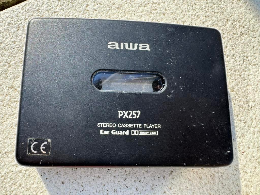 Aiwa PX257 walkman Cassette Speler, Audio, Tv en Foto, Walkmans, Discmans en Minidiscspelers, Ophalen of Verzenden, Walkman