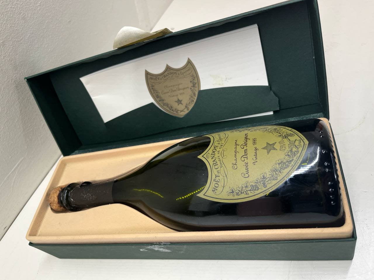 Dom Pérignon Vintage 1995 – fles met originele doos, Verzenden, Zo goed als nieuw, Frankrijk, Champagne