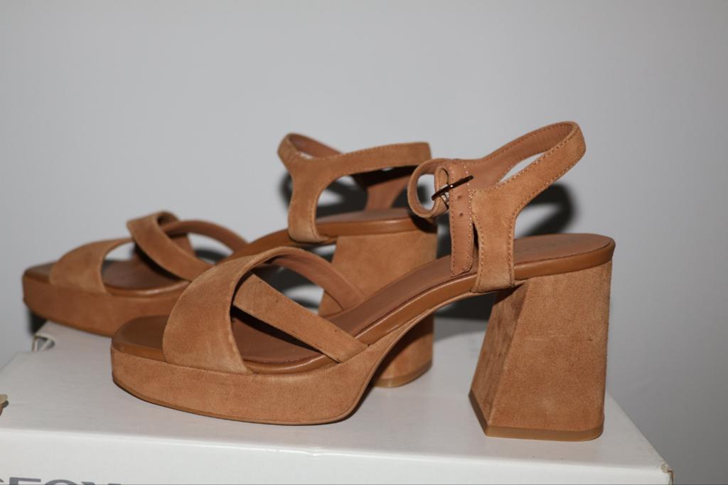 Geox sandalen maat 38, Kleding | Dames, Schoenen, Geox, Bruin, Zo goed als nieuw, Geox