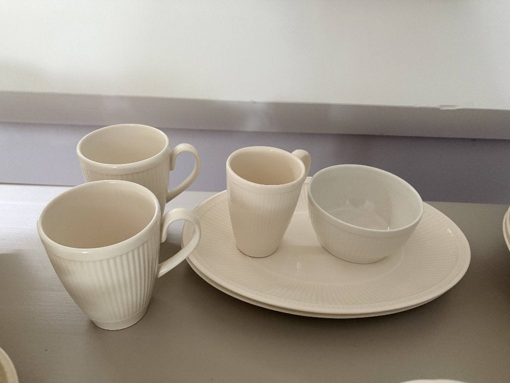 Wedgwood Windsor servies 6-delig, z.g.a.n., Ophalen of Verzenden, Zo goed als nieuw, Overige stijlen, Wedgwood