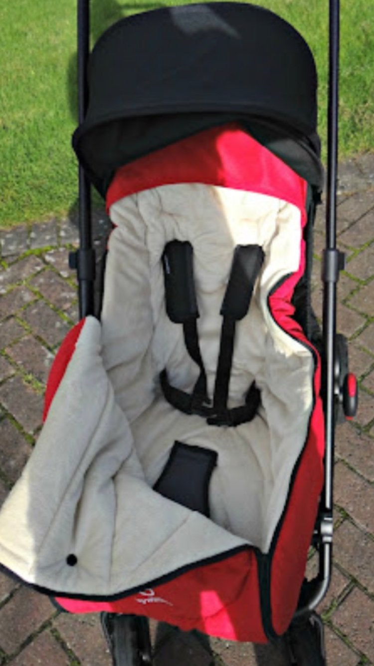 Easywalker voetenzak en regenhoes voor buggy, Ophalen, Gebruikt, Voetenzak