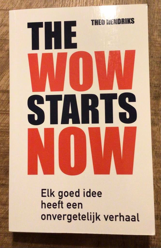 The Wow Starts Now – Theo Hendriks (2024), Ophalen of Verzenden, Nieuw, Theo Hendriks