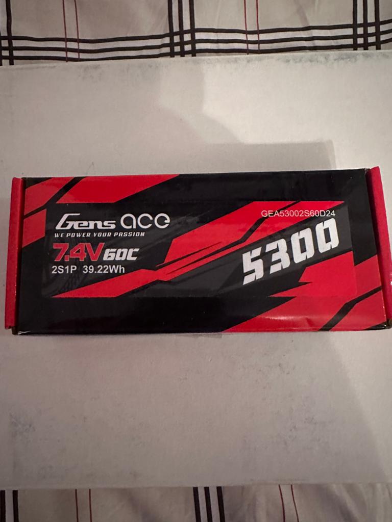 GENS ACE LIPO 5300 MAH  2S, Zo goed als nieuw, Onderdeel, Overige schalen, Ophalen