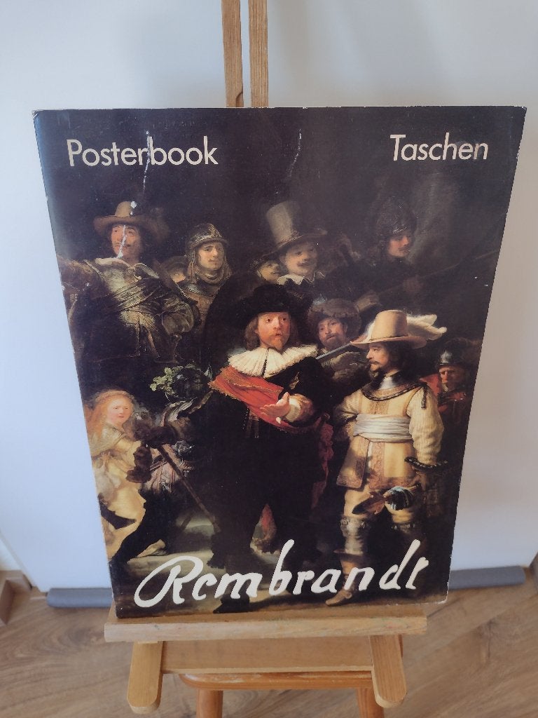 Rembrandt Poster boek Taschen Verlag Uitgeven, Boeken, Ophalen of Verzenden, Gelezen