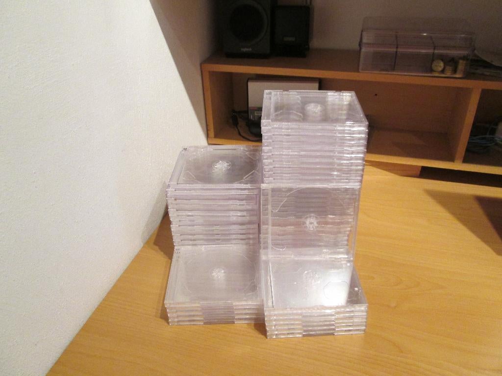 2cd doosjes blanco inlay +/- 50 stkt ook per kleiner, Ophalen of Verzenden, Nieuw, Overige typen