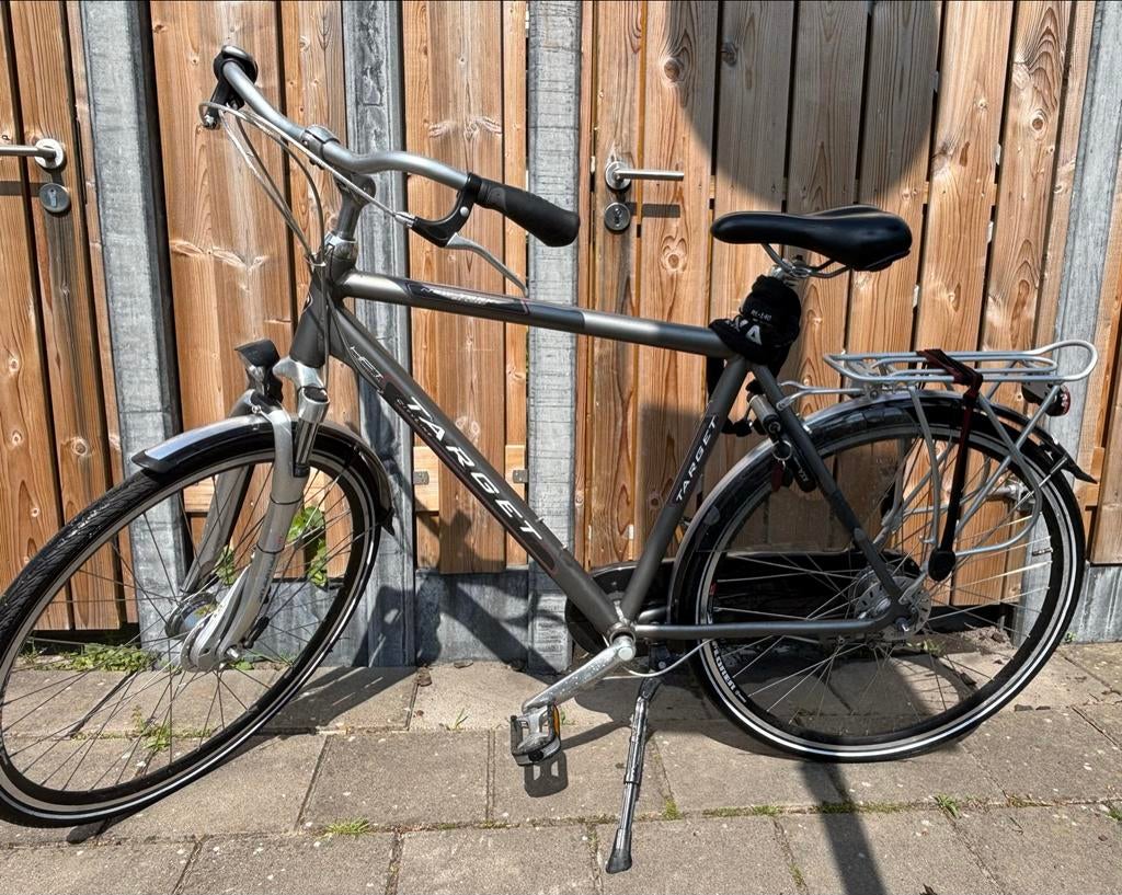 Target Cityline herenfiets 28 inch, Overige merken, Gebruikt, Velgrem, Versnellingen