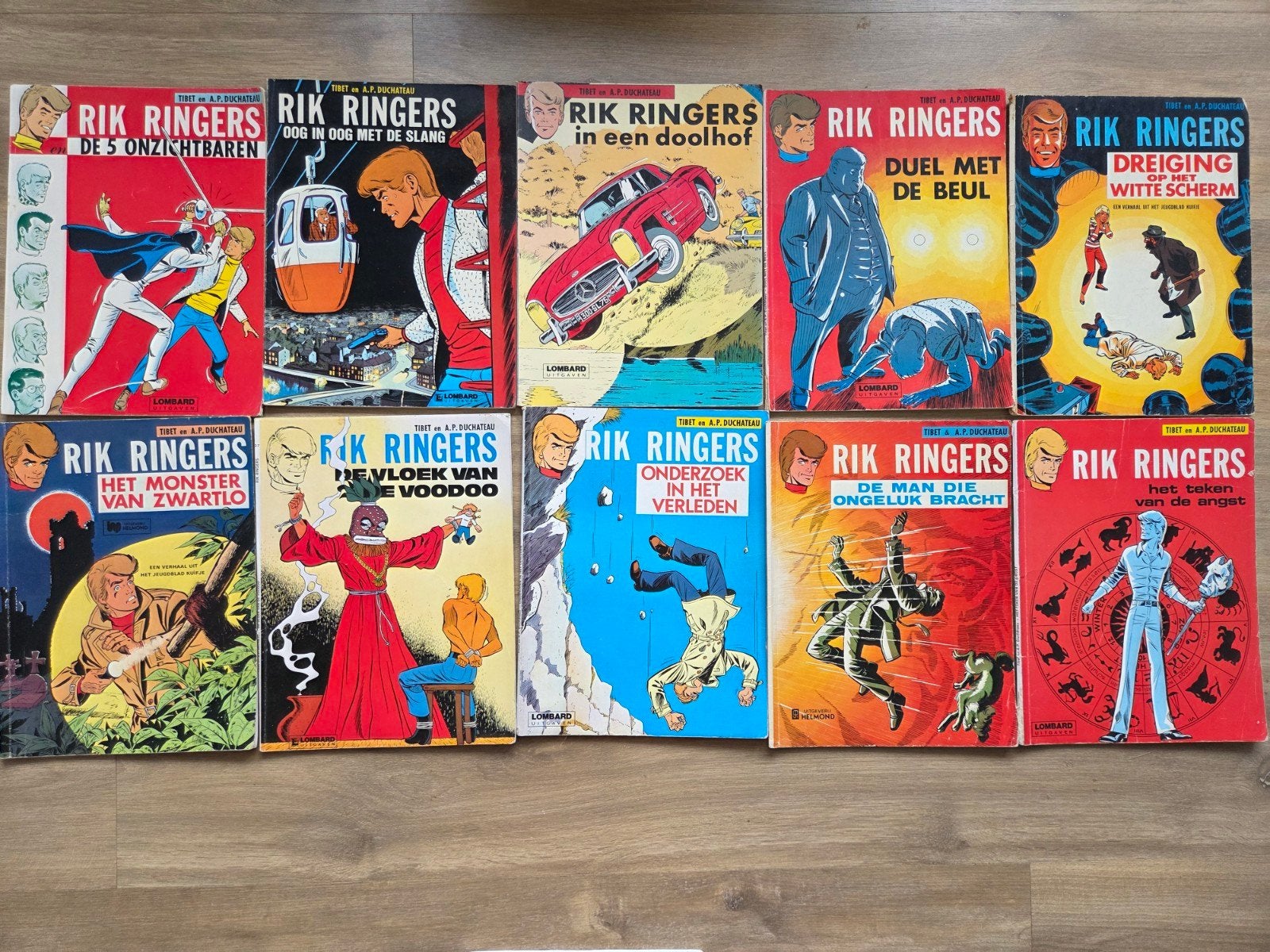 Rik Ringers Stripboeken - 20 Stuks Collectie, Boeken, Stripboeken, Gelezen, Meerdere stripboeken, Ophalen