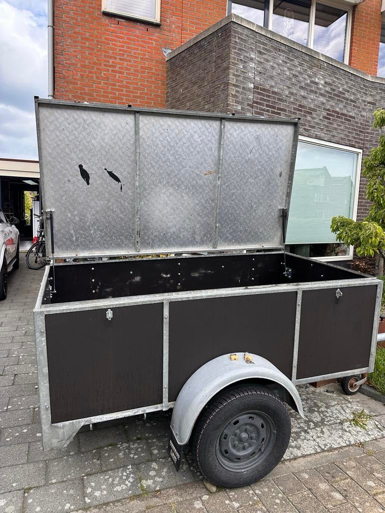 Bagagewagen met metalen klep met gasveer, Auto diversen, Ophalen, Gebruikt