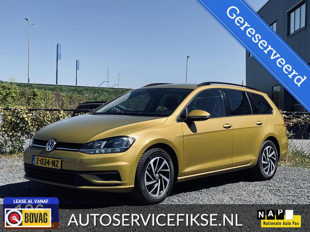 GOLF 7.5 VARIANT 1.0 TSI COMF. BUSINESS | PDC V&A | TREKHAAK, Auto's, Volkswagen, 1195 kg, Gebruikt, Met garantie (alle), Automatische klimaatregeling