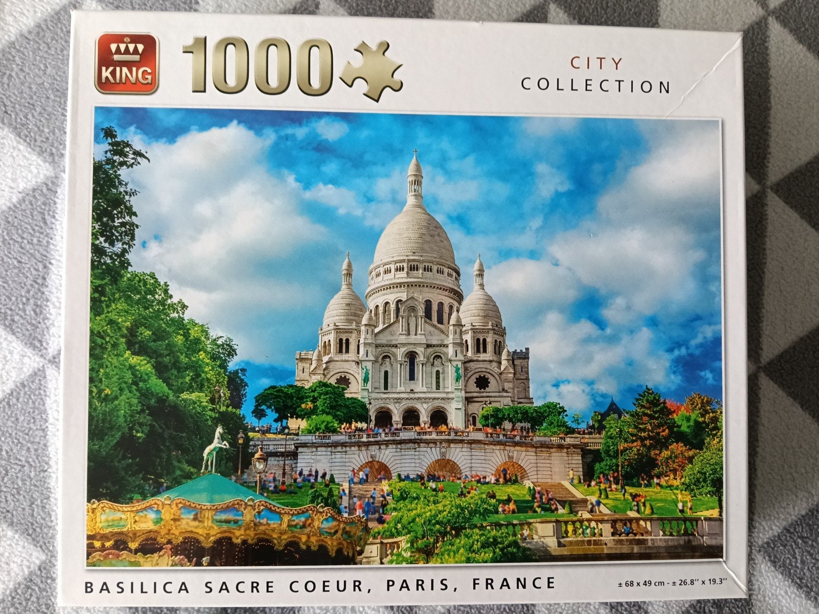 puzzel 1000 stukjes, Hobby en Vrije tijd, Ophalen, 500 t/m 1500 stukjes, Zo goed als nieuw, Legpuzzel
