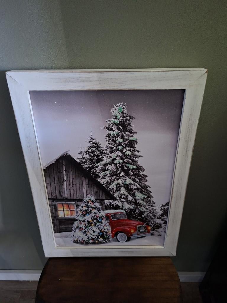 Kerst canvas, Diversen, Kerst, Ophalen, Gebruikt