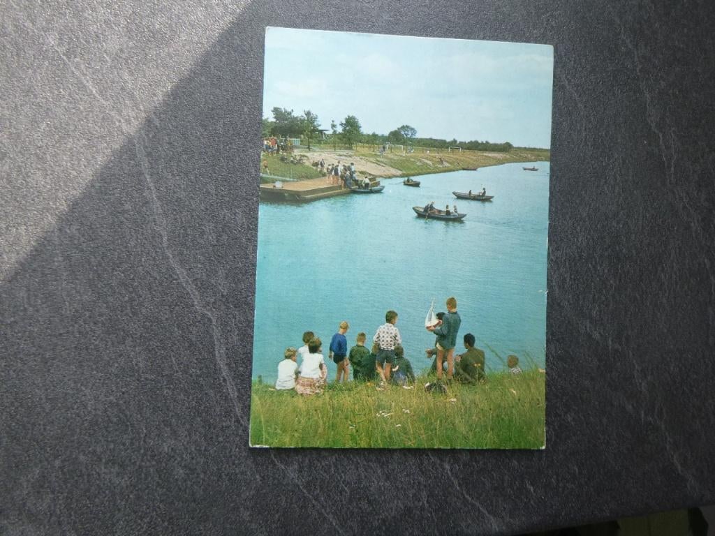 Hoeven, bosbad /bootjes 1967, Verzenden, 1960 tot 1980, Gelopen, Noord-Brabant