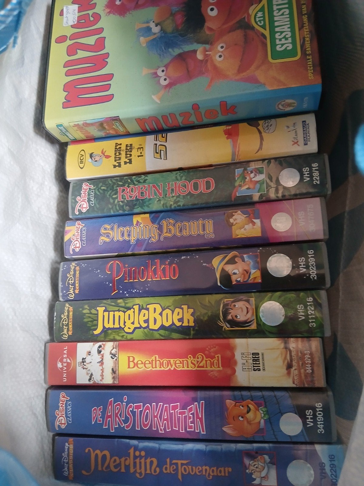 Videobanden, koopfilms.., Alle leeftijden, Ophalen, Gebruikt, Overige typen