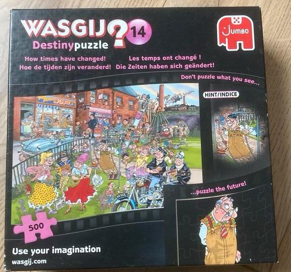 Wasgij Destiny 14, Ophalen of Verzenden, 500 t/m 1500 stukjes, Zo goed als nieuw