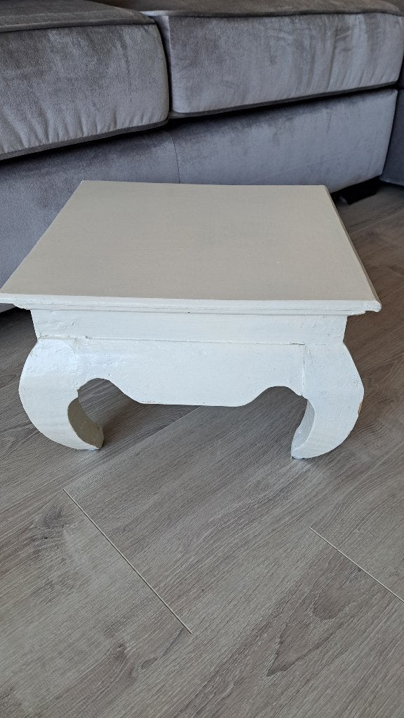 Opium bijzet tafel, Huis en Inrichting, Tafels | Bijzettafels, Minder dan 45 cm, Minder dan 55 cm, Gebruikt, Vierkant