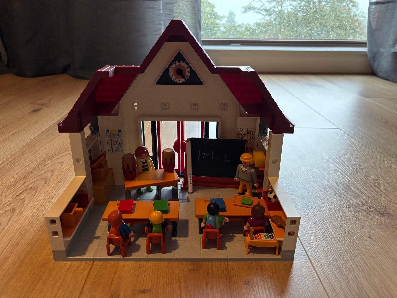 Playmobil Meeneemschool 6865, Ophalen, Gebruikt, Gebouw, Complete set