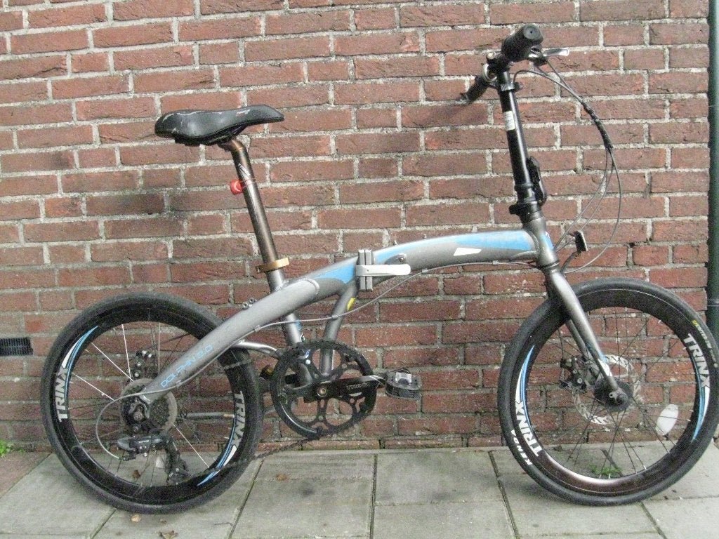 Trinx Dolphin 2.0 Vouwfiets 7 versnell Wielen 20", 20 inch of meer, Gebruikt, Versnellingen, Totaal opvouwbaar