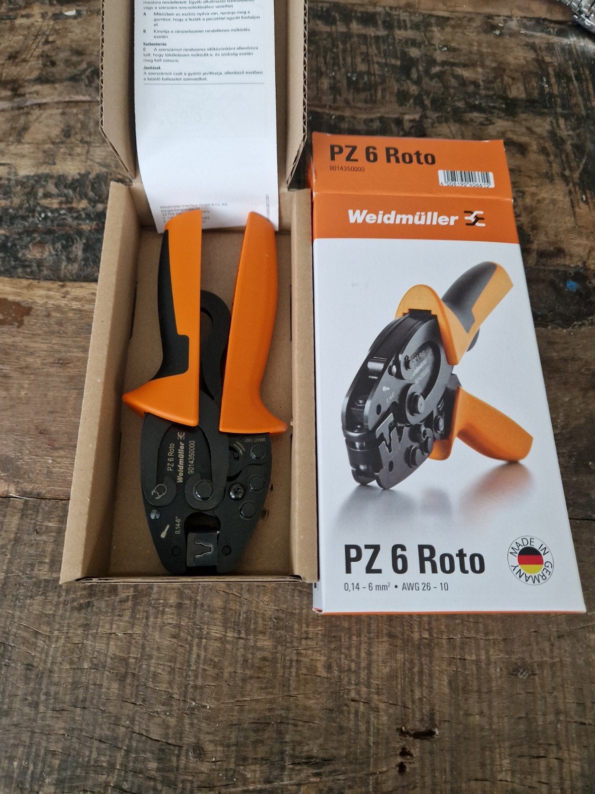 Weidmuller PZ 6 roto 1, Doe-het-zelf en Verbouw, Ophalen of Verzenden, Nieuw, Tang, Overige merken