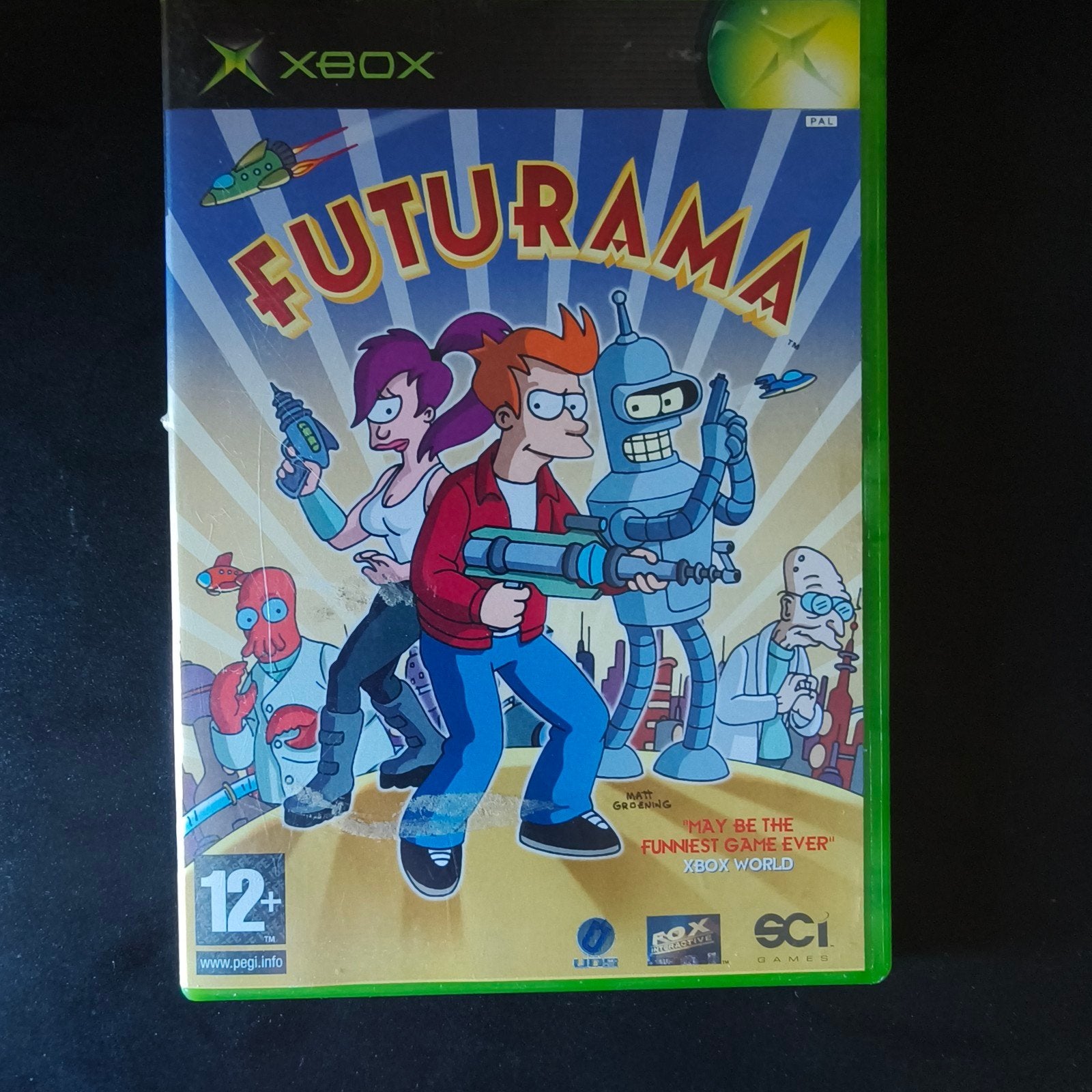 Futurama - Xbox Original (PAL), 1 speler, Ophalen of Verzenden, Gebruikt