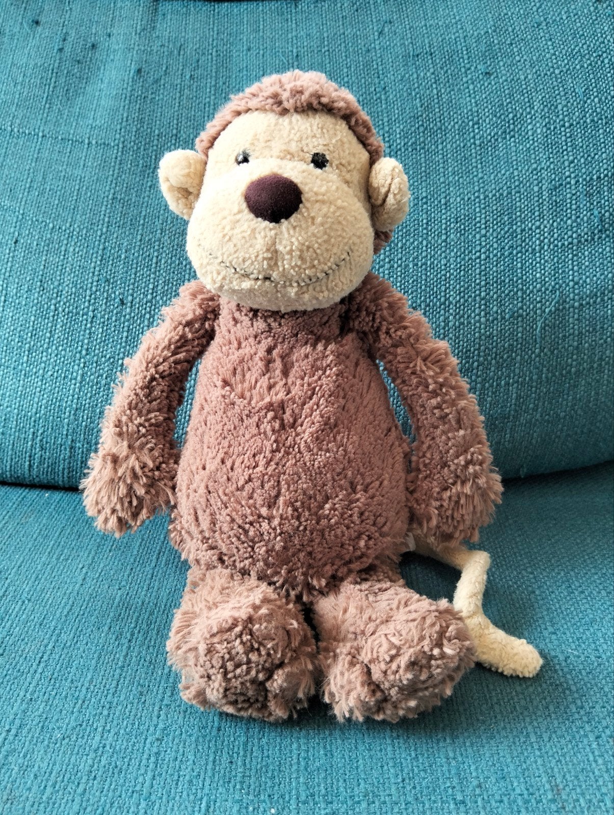Jellycat knuffel bashful aap, Ophalen