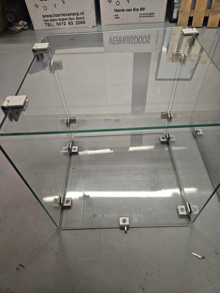 Glazen kisten/bakjes/deco, Ophalen of Verzenden