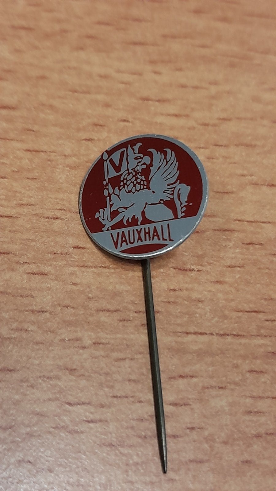 Vintage Vauxhall reversspeldje / pin, Verzenden, Gebruikt, Auto's