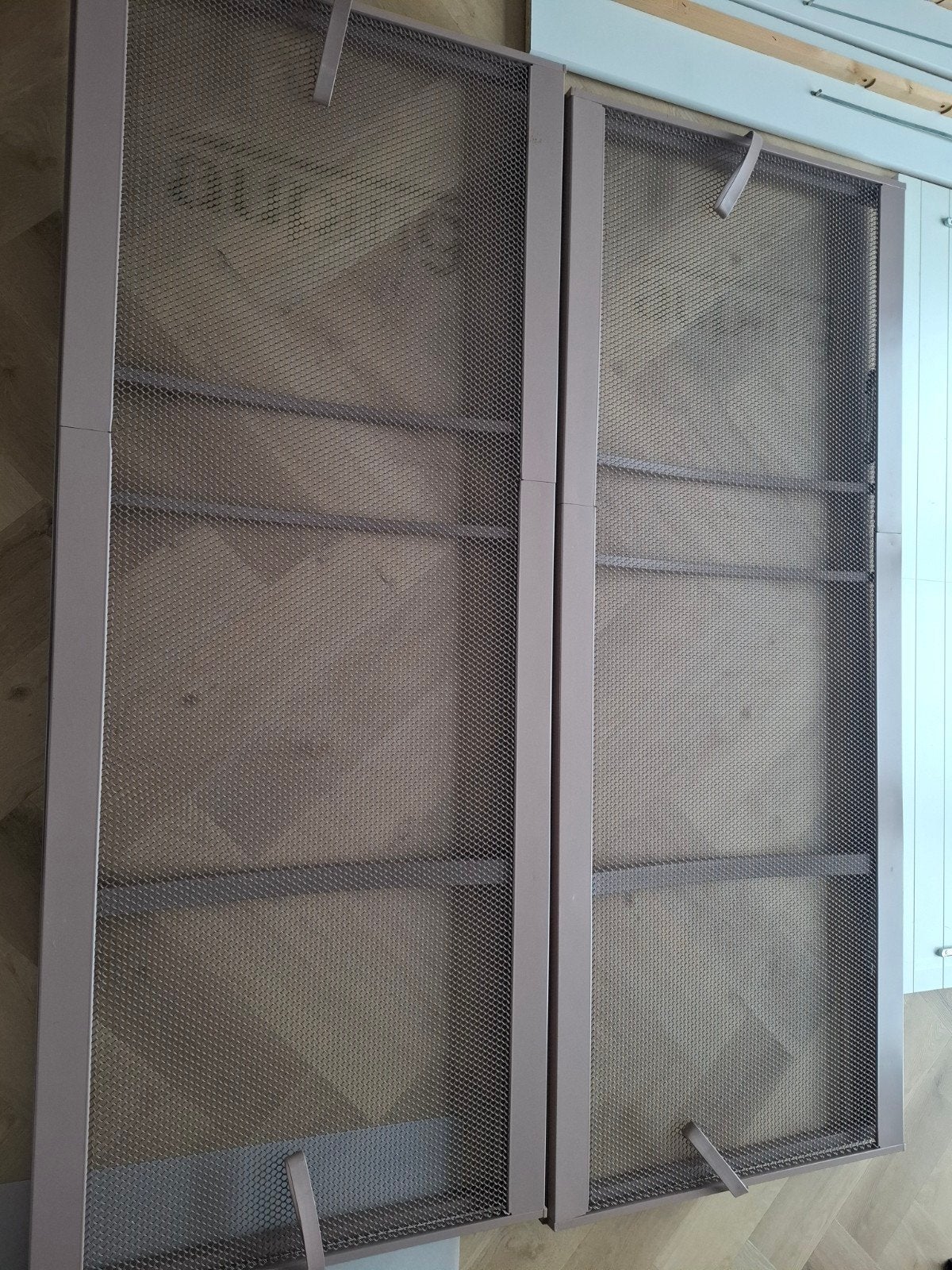 Auping verstelbare spiraalbodem 160 x 200 met bed ombouw, Ophalen, Wit, Tweepersoons, 200 cm