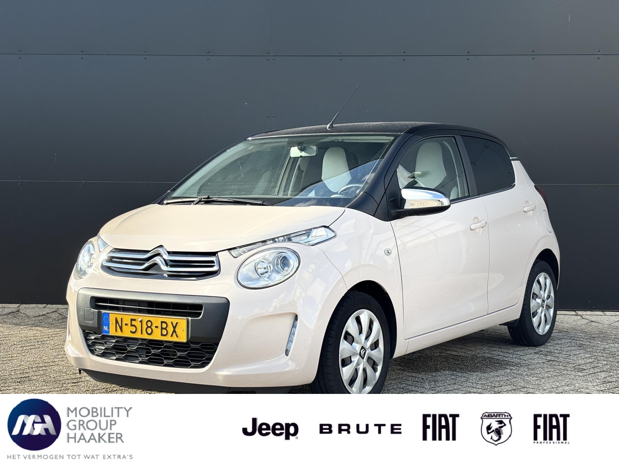 Citroen C1 1.0 VTi Feel | Apple-Android | Airco | Parkeercam, Auto's, Voorwielaandrijving, Stof, Gebruikt, Euro 6