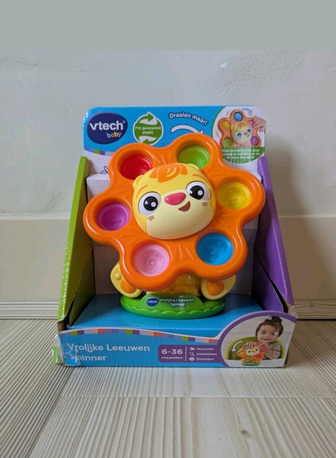 VTech Vrolijke Leeuwen Spinner - Nieuw in doos, Kinderen en Baby's, Ophalen of Verzenden