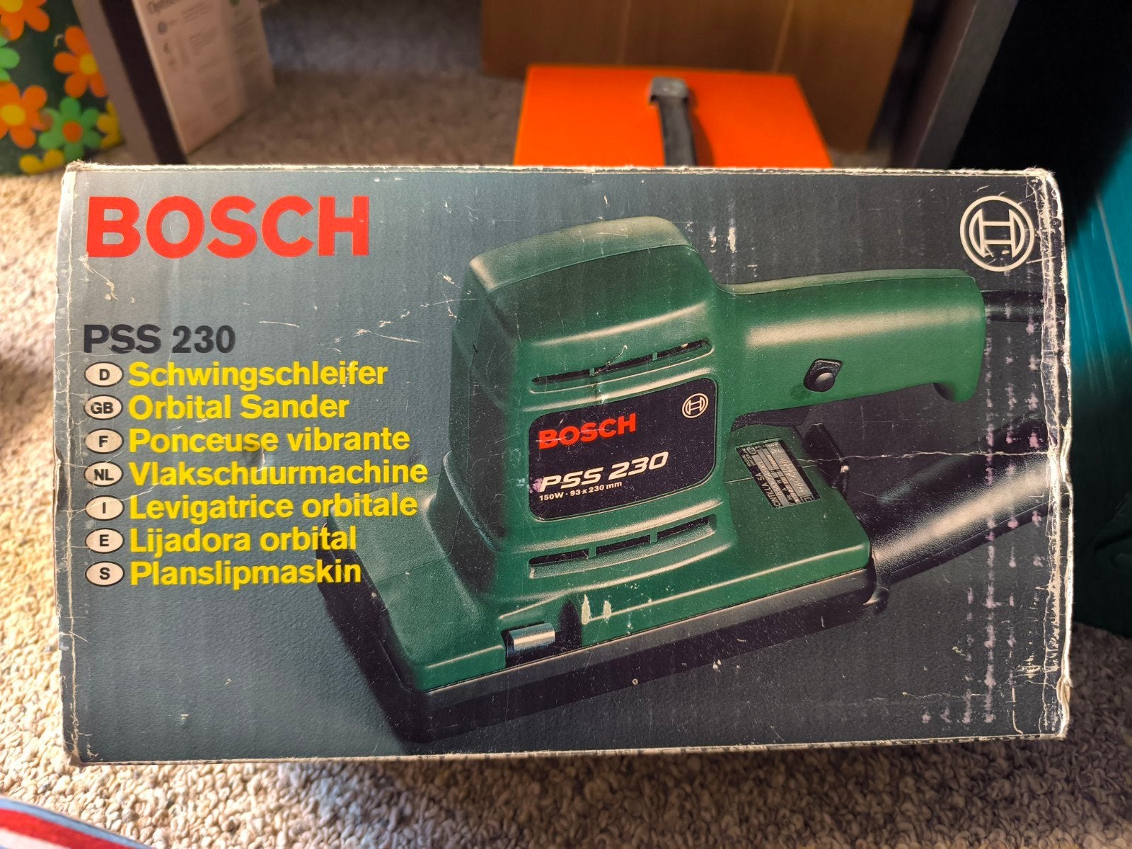 Bosch PSS 230 Vlakschuurmachine - Zo goed als nieuw, Ophalen
