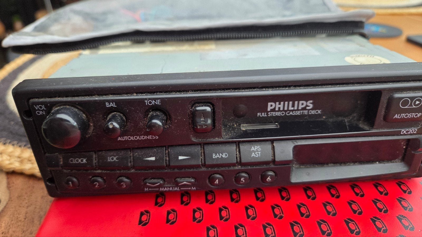 Philips autoradio met cassettedeck, Ophalen of Verzenden