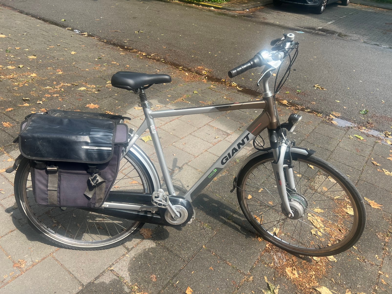 Giant twist elektrische herenfiets, 57 tot 61 cm, Ophalen of Verzenden, Zo goed als nieuw, Giant