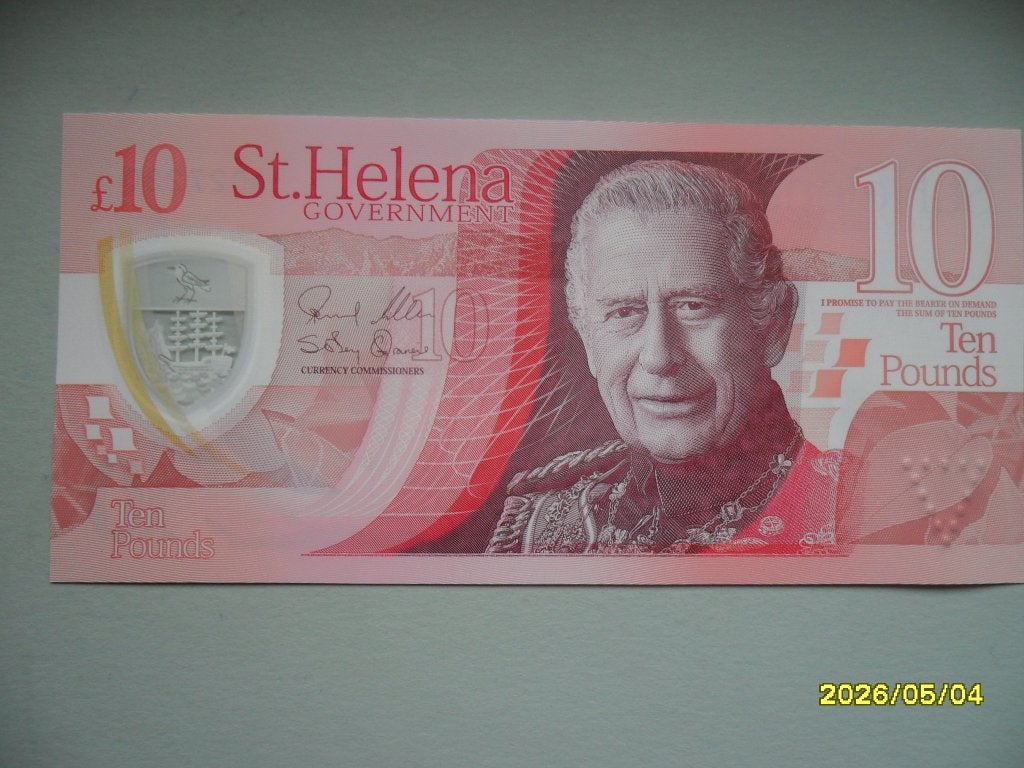 St. Helena #W15 [2026] / 10 pounds UNC, Verzenden, Overige landen, Los biljet
