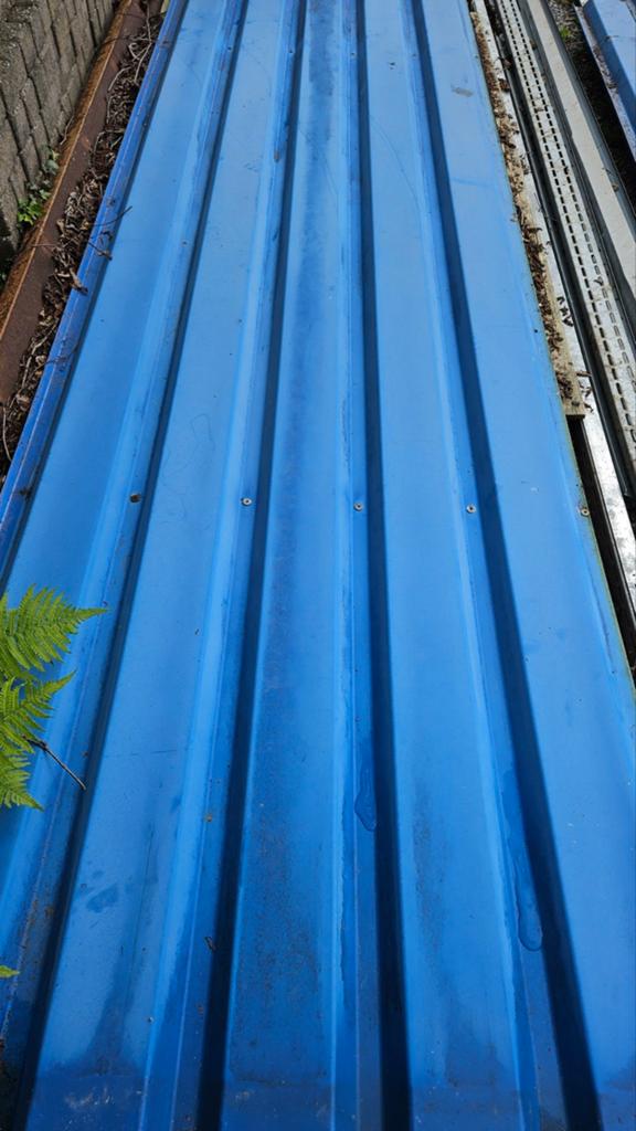 Damwandplaten., Doe-het-zelf en Verbouw, Platen en Panelen, Ophalen, Gebruikt, Overige materialen