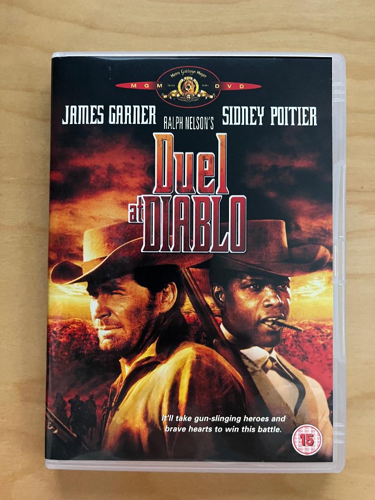 Duel at Diablo - dvd, Cd's en Dvd's, Dvd's | Klassiekers, 1960 tot 1980, Alle leeftijden, Ophalen of Verzenden, Zo goed als nieuw