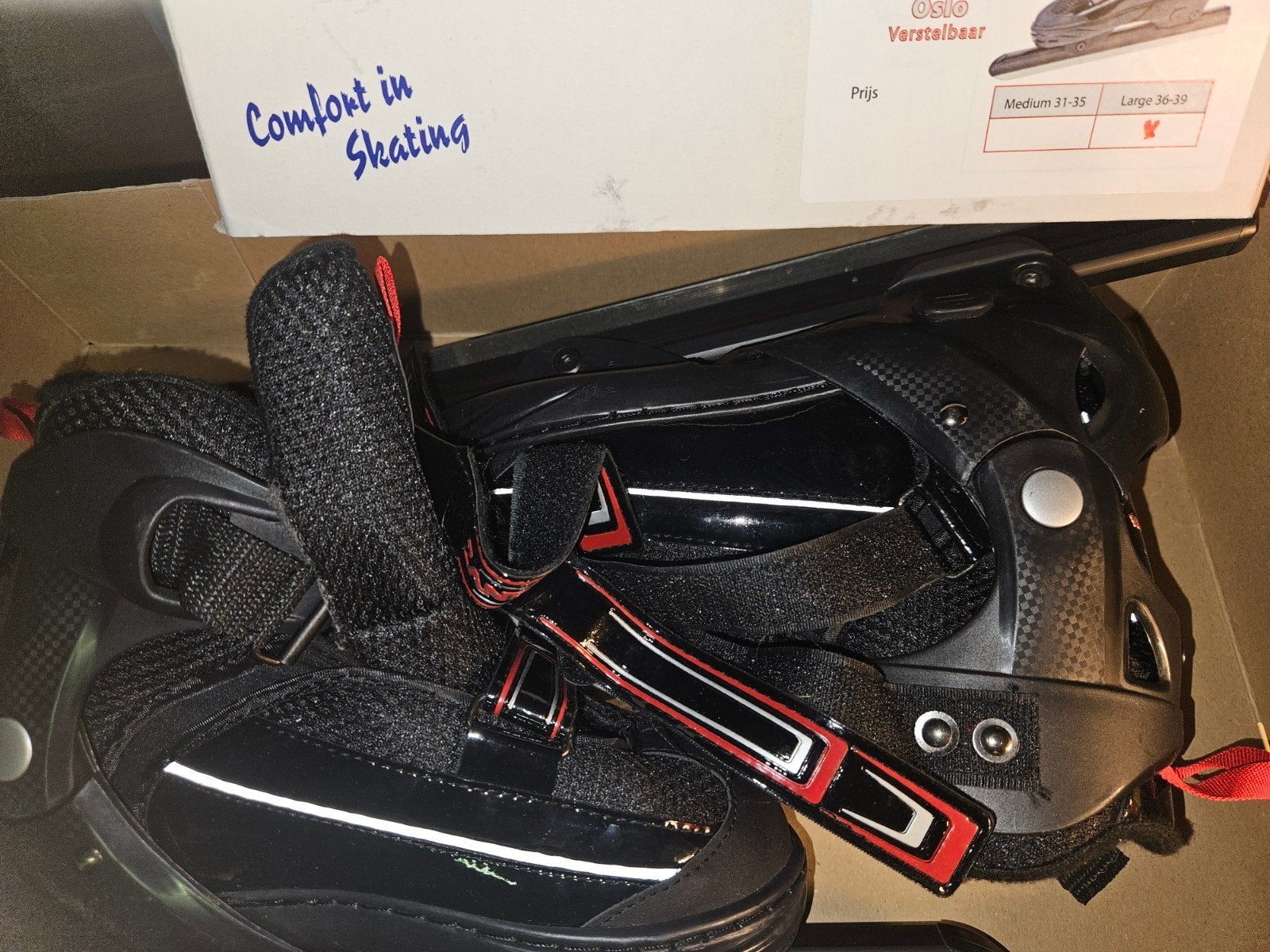 Verstelbare schaatsen - Comfort in Skating, Ophalen of Verzenden, Gebruikt, Overige typen, Overige merken