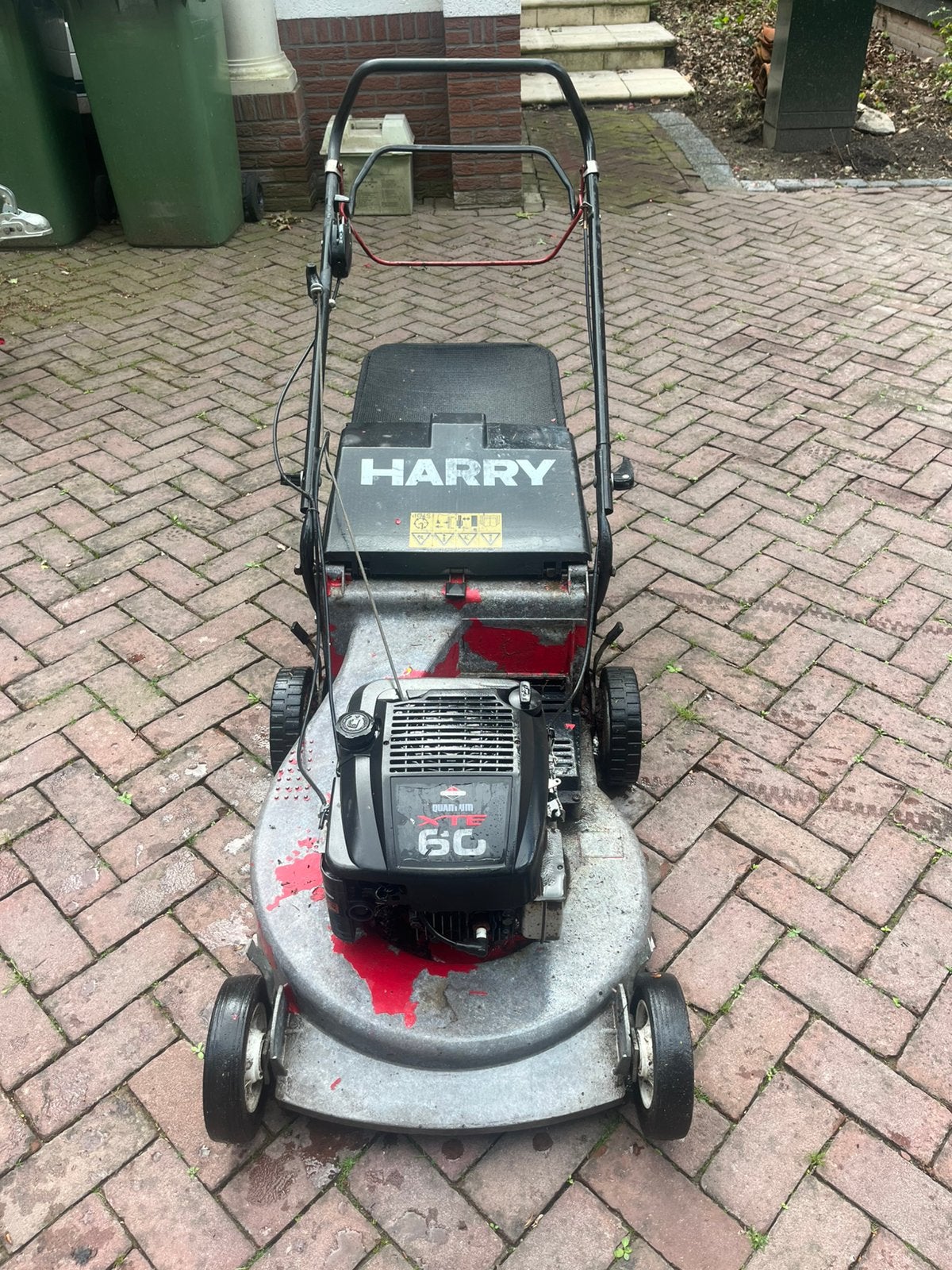 Harry grasmaaier - motor loopt niet, Ophalen, Cirkelmaaier, Gebruikt, 40 t/m 49 cm