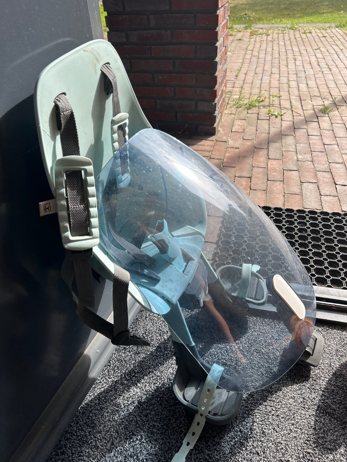 Iki  fietszitje met windscherm, Ophalen, Gebruikt, Voorzitje