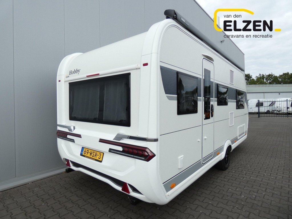 Hobby Excellent Edition 495 UL Mover, luifel, E&P en, Caravans en Kamperen, Rondzit, Hobby, Bedrijf, Schokbreker