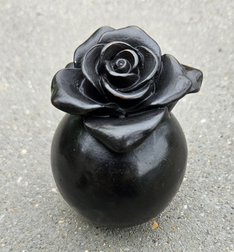 mini urn / asurn / ROOS/ brons, Nieuw, Info@huisentuindecoratiemarie.nl, Huis en tuin decoratie marie, Peize