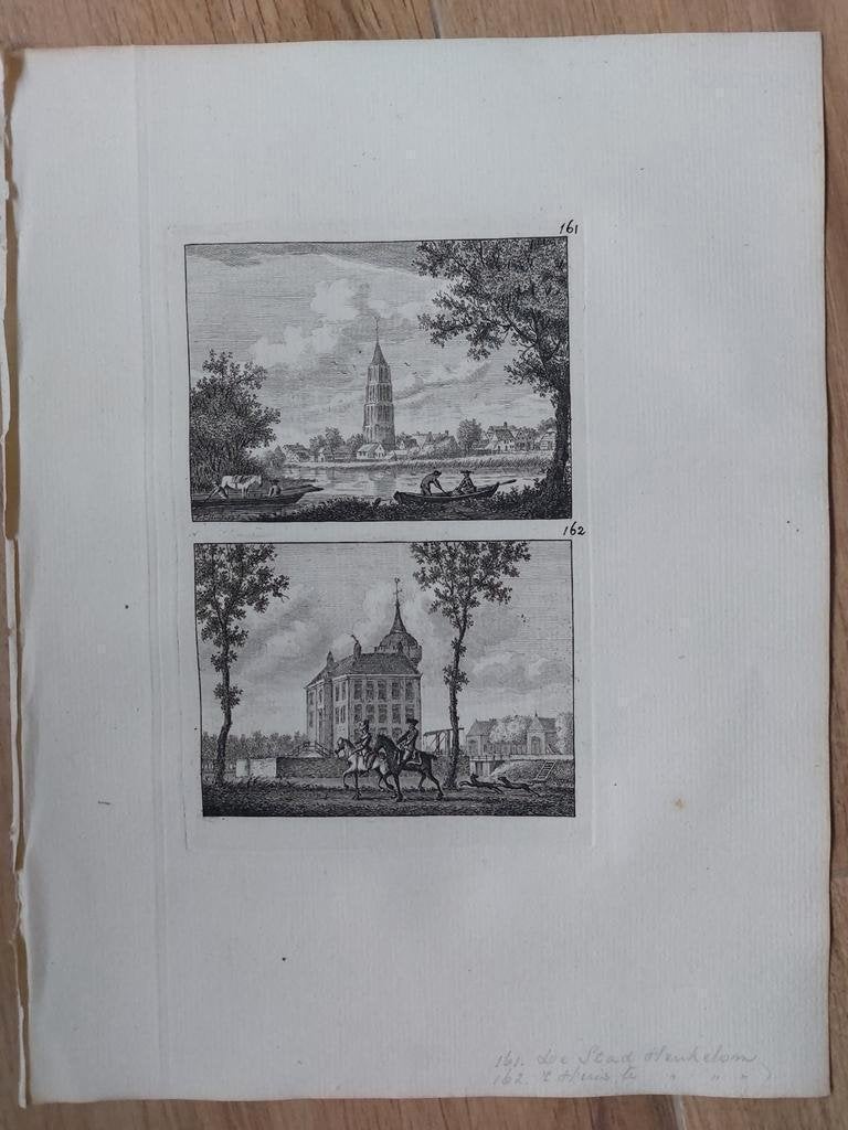 161-162 Heukelom - Speciale " Avant le Lettre " uitgave!, Antiek en Kunst, Ophalen of Verzenden