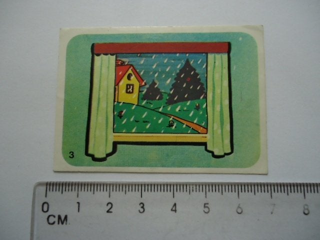 sticker 1974 Americana Munchen Mainzel Mannchen strip retro, Verzamelen, Verzenden, Zo goed als nieuw