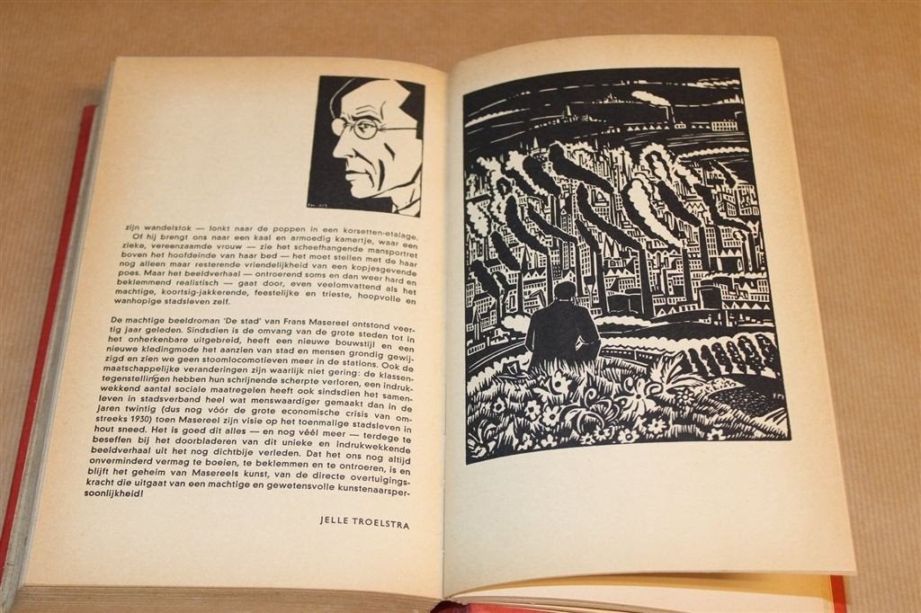 De Tweede Grote Vier — Houtsneden Masereel [1963], Ophalen of Verzenden, Gelezen