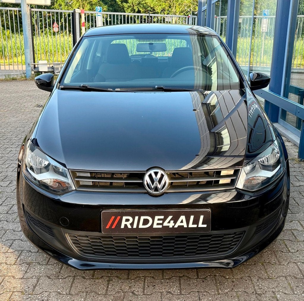 Volkswagen Polo 1.4-16V/AIRCO/NAVI/CRUISE, Auto's, Euro 5, Zwart, 4 cilinders, Zwart
